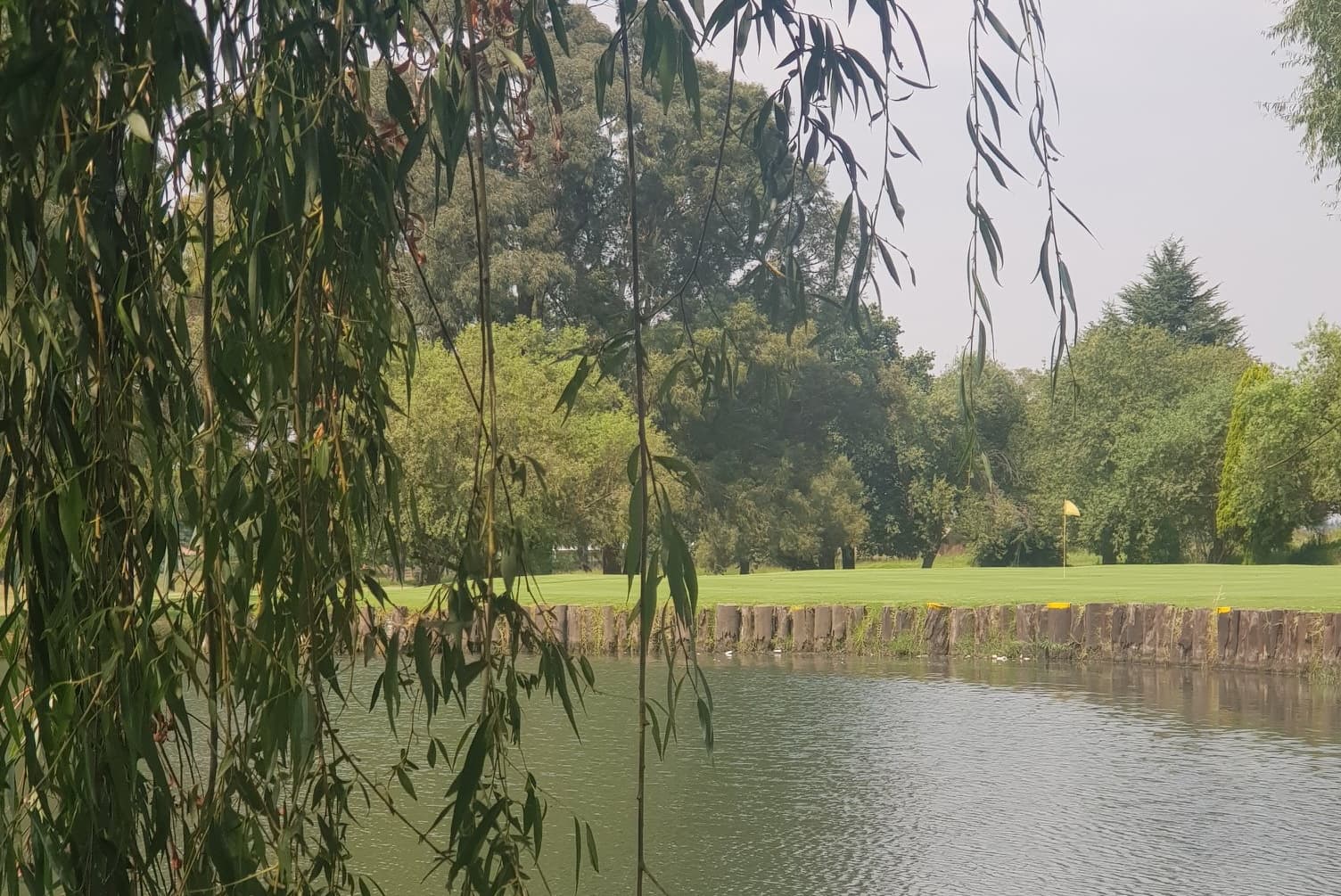 The elegant clubhouse at Royal Oak, a hub for social activity.