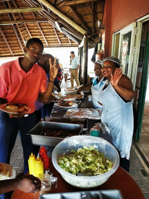 Elegant dining area inside the Royal Oak clubhouse.